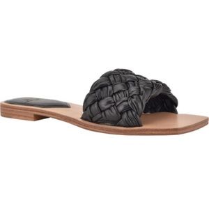 NWT Marc Fisher Reana Slide Black 8.5